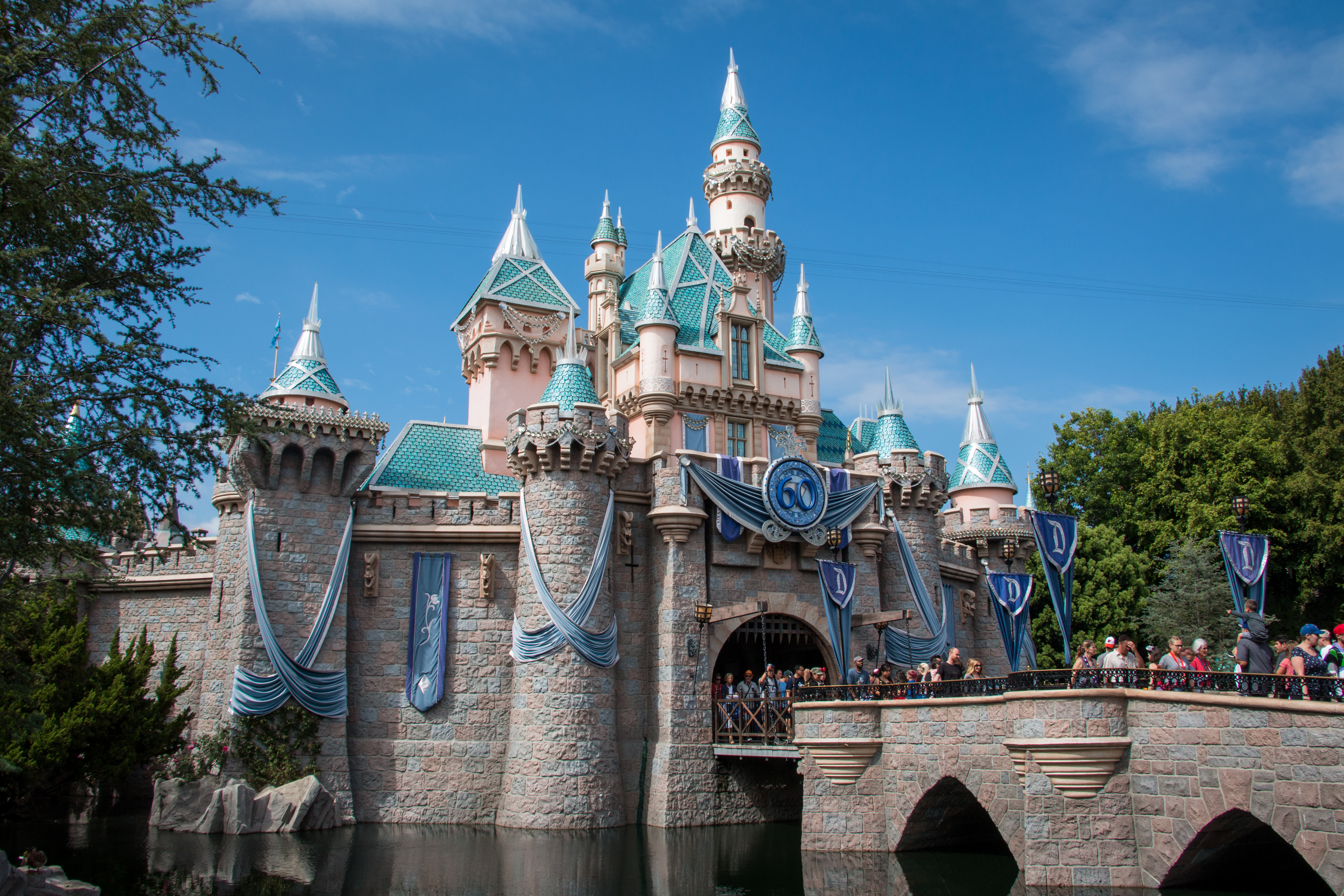 El mágico e icónico castillo de Disneyland
